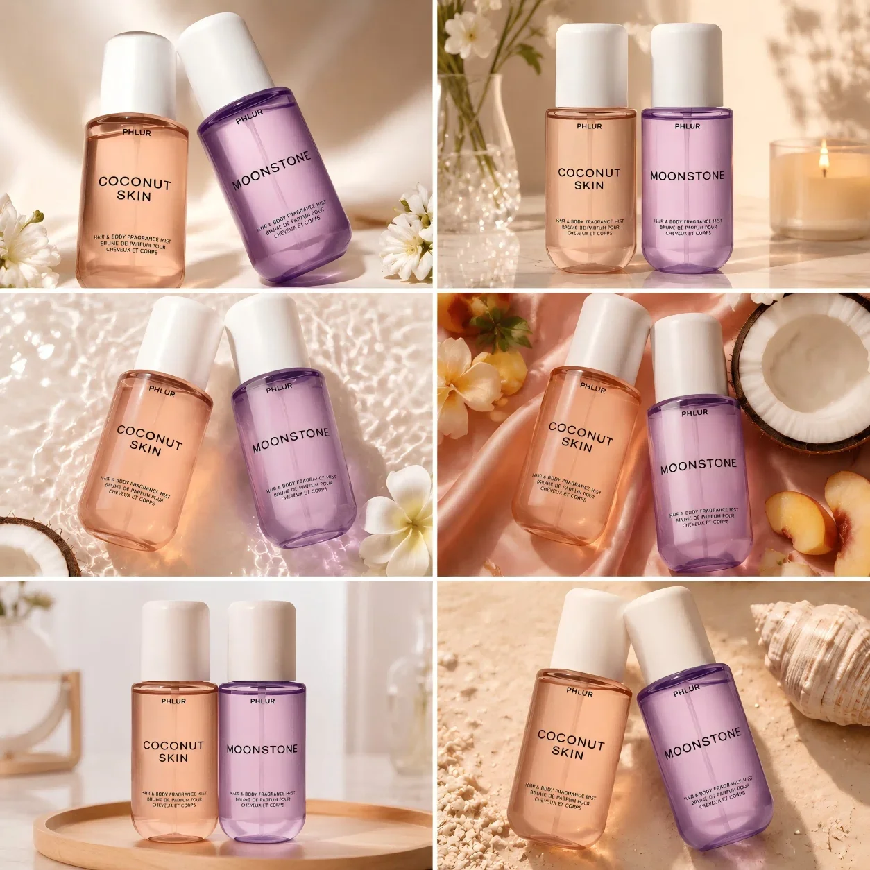 Perfume Scent Fragrance - PHLUR Coconut Skin & Moonstone Hair