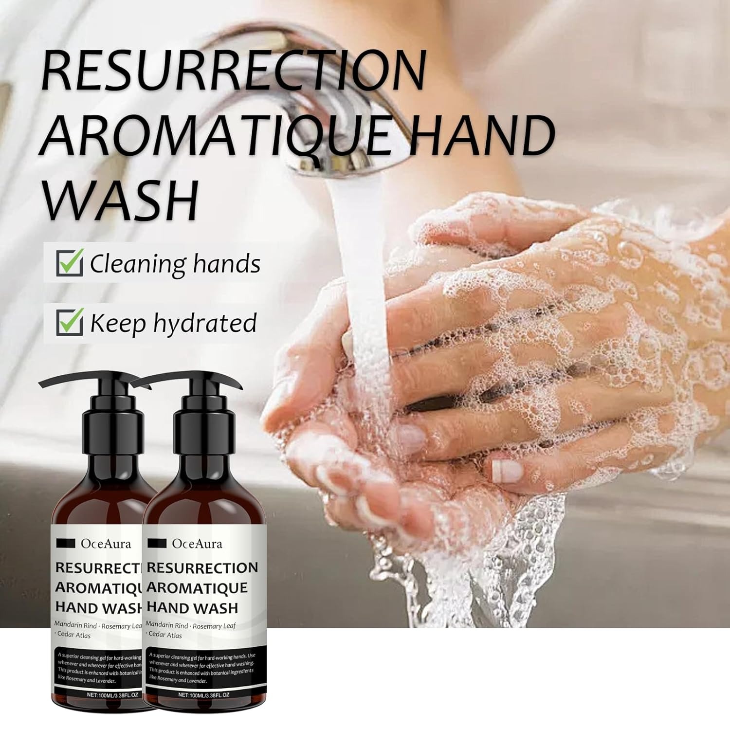 100ML Aromatic Hand Sanitizer  - Perfume Fragrance Soap 评论和价格