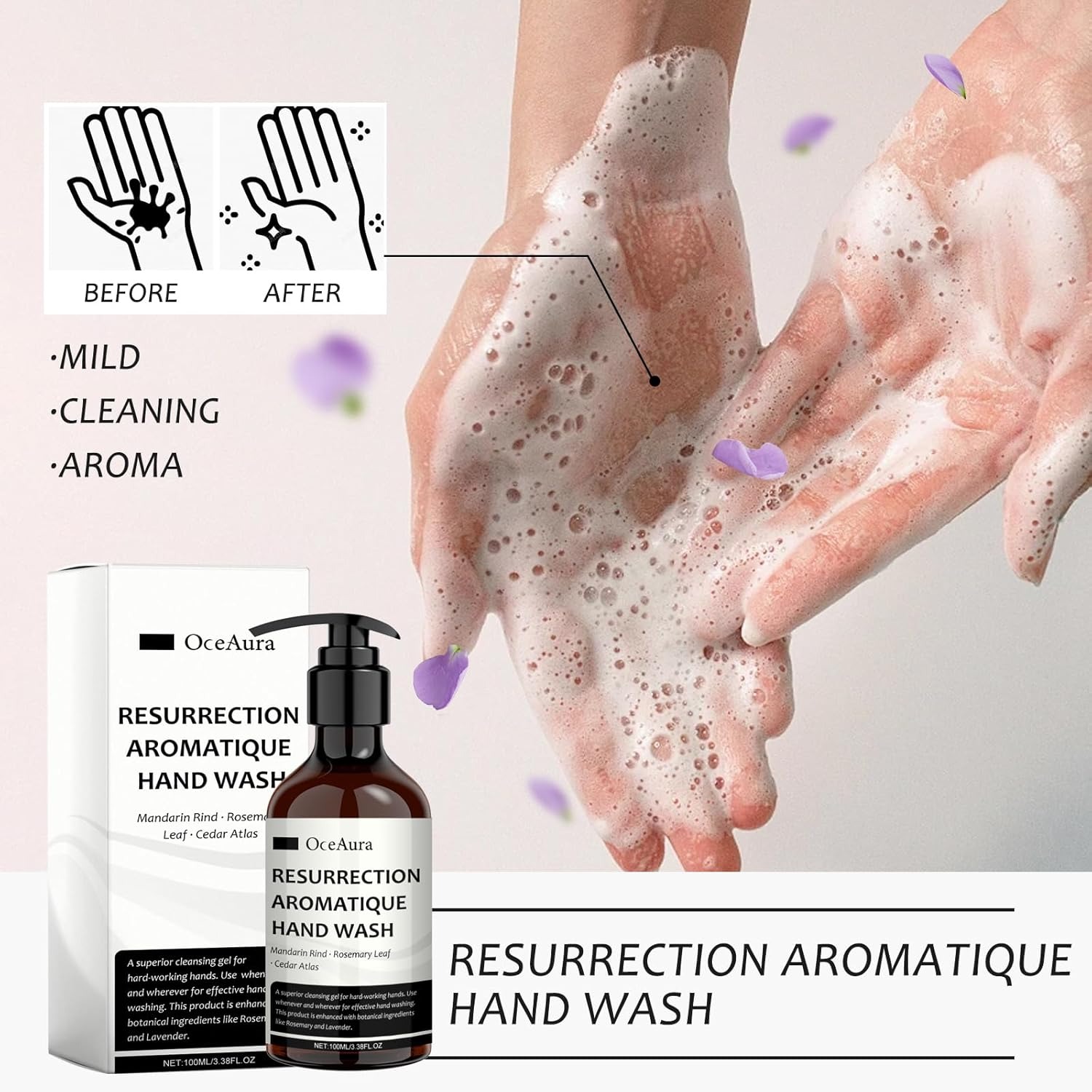 100ML Aromatic Hand Sanitizer  - Perfume Fragrance Soap 评论和价格