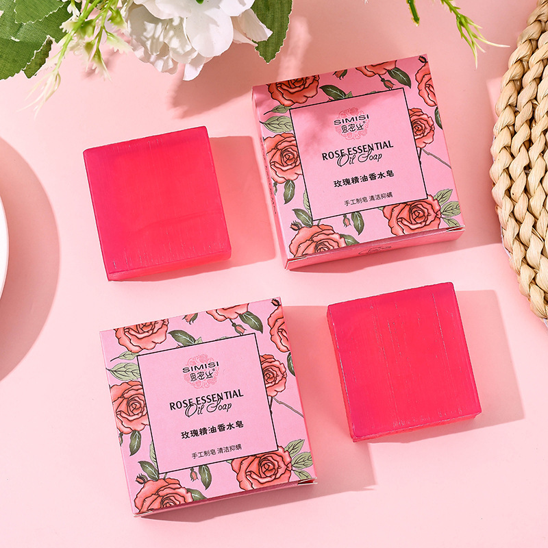 Rose essential oil soap, wash  - Perfume Fragrance Soap 评论和价格