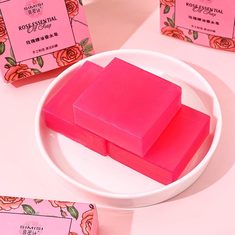 Rose essential oil soap, wash  - Perfume Fragrance Soap 评论和价格