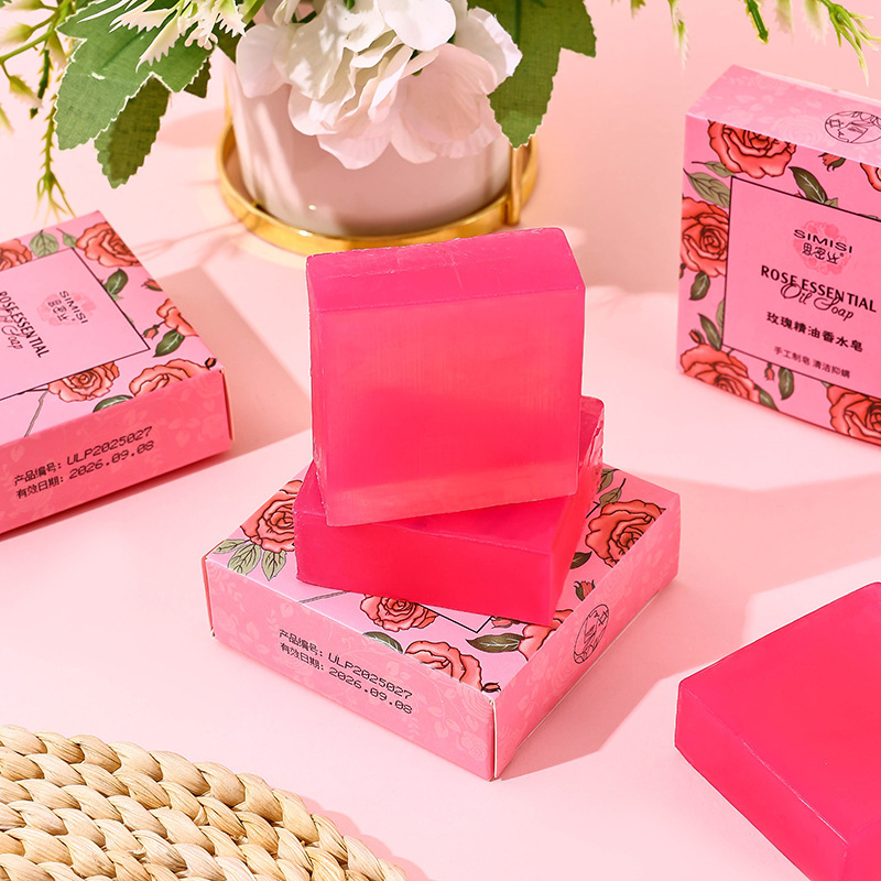 Rose essential oil soap, wash  - Perfume Fragrance Soap 评论和价格