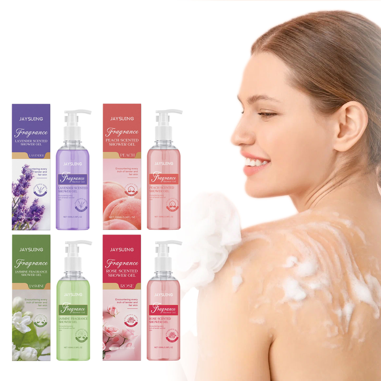 Fragrant Shower Gel Body Wash  - Perfume Fragrance Shower Gel 评论和价格