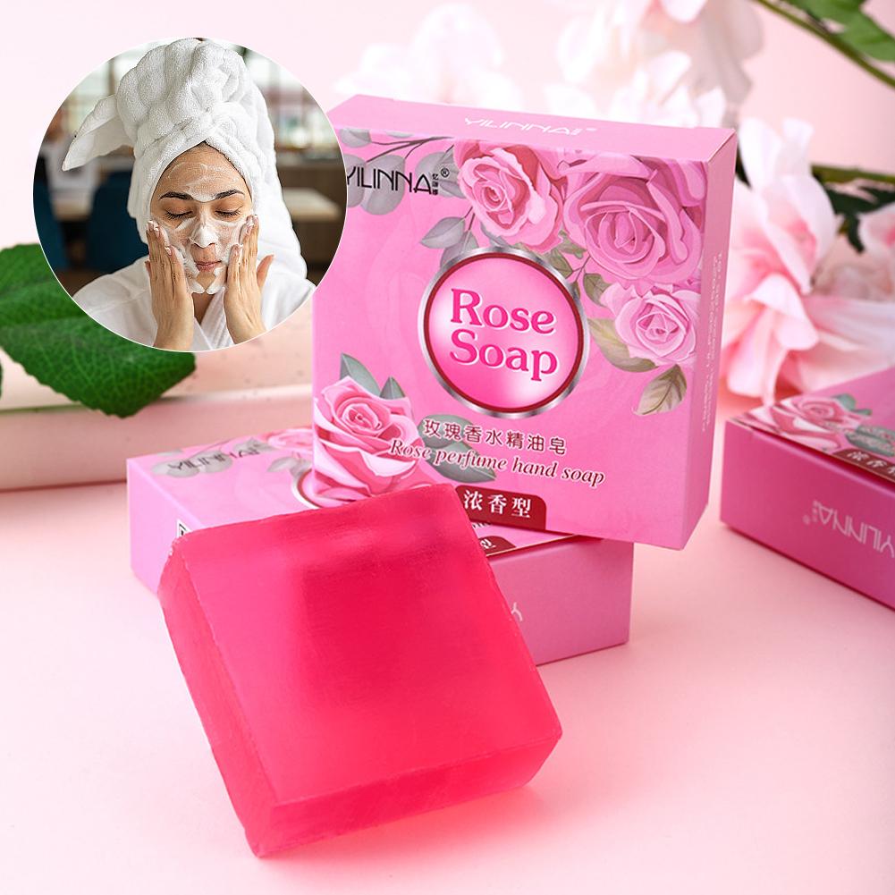Pure Handmade Natural Rose Ess - Perfume Fragrance Soap 评论和价格