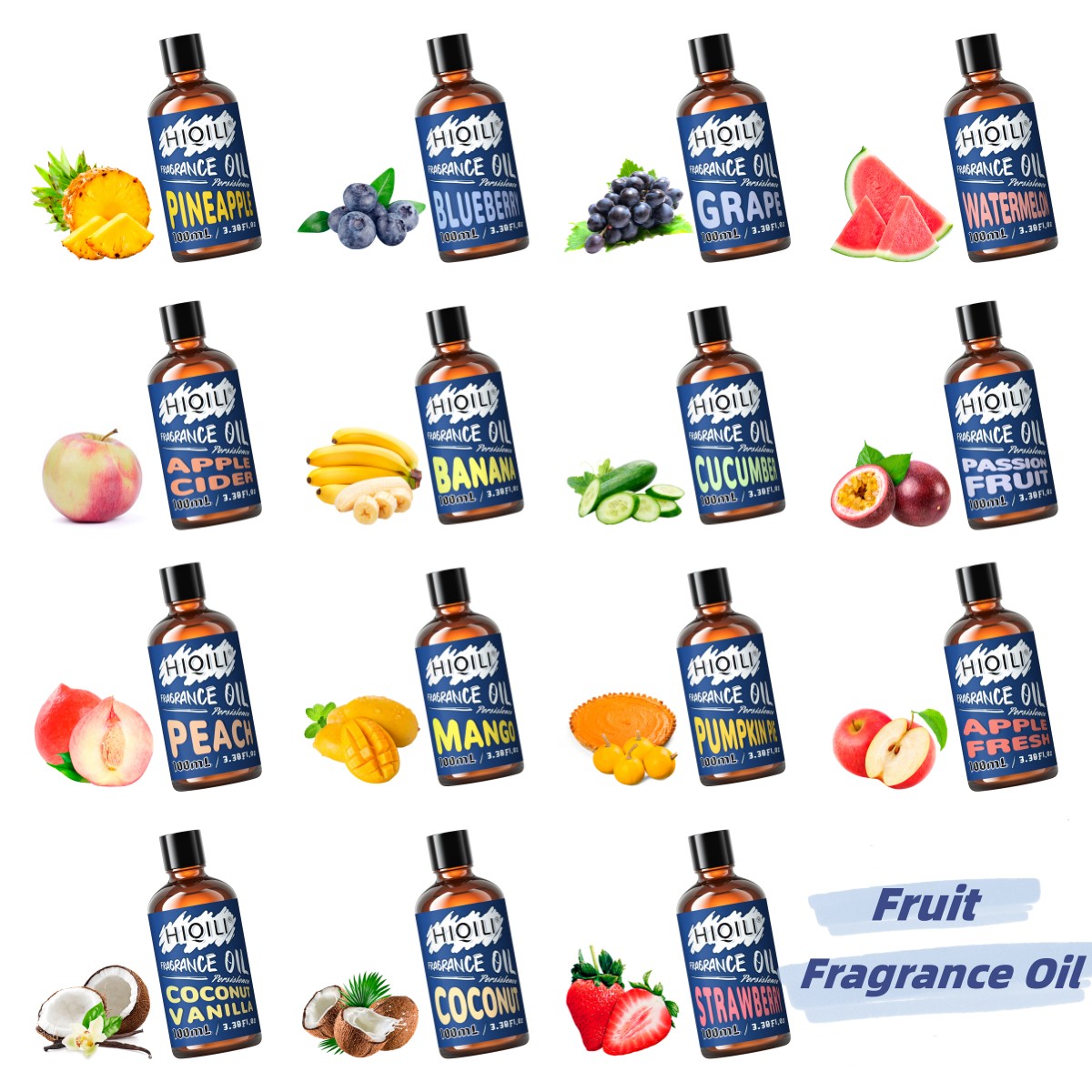 HIQILI 100mL Fruit Fragrance O - Perfume Fragrance Soap 评论和价格