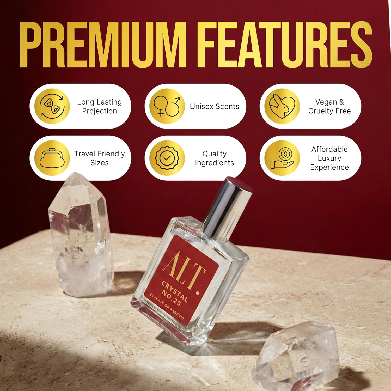 ALT. FRAGRANCES Crystal No. 23 - Perfume Fragrance For Women 评论和价格