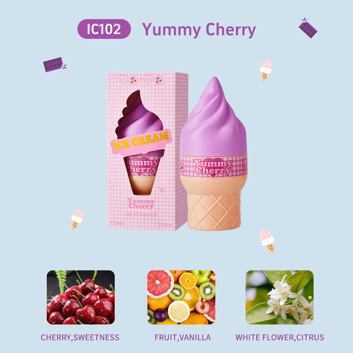 Ice Cream Cone Perfume Body Sp - Perfume Fragrance Bulk 评论和价格