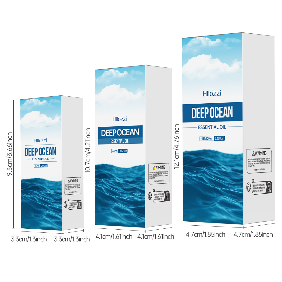 100ml/60ml/30ml Deep Sea Essen - Perfume Fragrance Soap 评论和价格